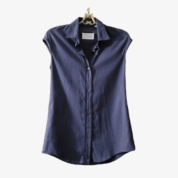 Maison Martin Margiela roll sleeve button up - Picture 1 of 10